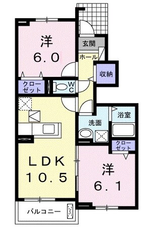 アイランドヒルズアミビヨンドの物件間取画像